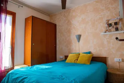 Cama o camas de una habitación en Appartement à S'Agaro, 1er étage, 3 chambres vue vallée, balcon