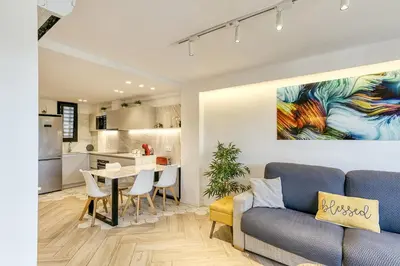 Zona de estar de Bounty apartment