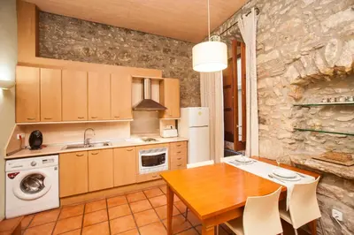 Una cocina o zona de cocina en PELEGRÍ - ONYARAPARTMENT's COM