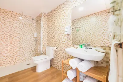 Un baño de Apartaments Els Llorers