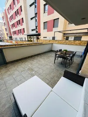 Un balcón o terraza de Maravilloso piso de las playas Fenals y Sa Boadella