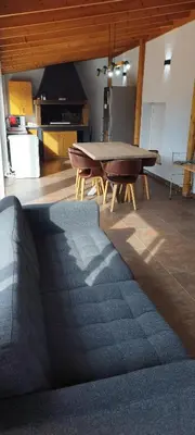 Zona de estar de Apartamento privado con entrada independiente en Caldes de Malavella