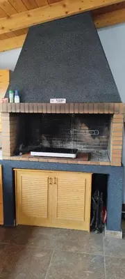 Una cocina o zona de cocina en Apartamento privado con entrada independiente en Caldes de Malavella