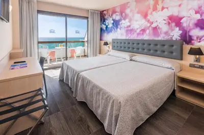 Cama o camas de una habitación en Tropic Park