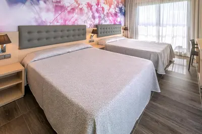 Cama o camas de una habitación en Tropic Park