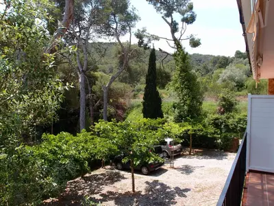 Jardín al aire libre en Apartamento Familiar en Tamariu