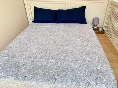 Cama o camas de una habitación en Apartamento Santa Cristina