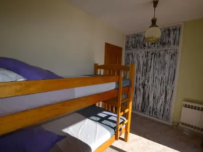 Cama o camas de una habitación en Petit Castell 10 persones Costa Brava