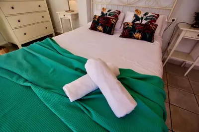 Cama o camas de una habitación en V&V LLORET - Villa Mirasola