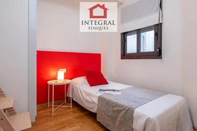 Cama o camas de una habitación en Brisa Marina Apartament Palamós