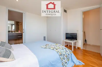 Cama o camas de una habitación en Brisa Marina Apartament Palamós