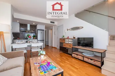 Una cocina o zona de cocina en Brisa Marina Apartament Palamós