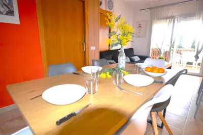 Zona de estar de Villa Mimosa 8 people Lloret de Mar