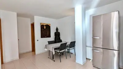 Una cocina o zona de cocina en EVH108 Apartamento con gran terraza