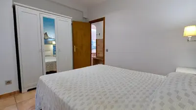 Cama o camas de una habitación en EVH-109 Planta baja con terraza en el centro