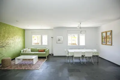 Zona de estar de Bonita casa en Sant Gregori