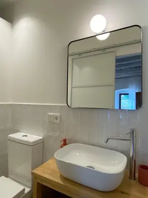 Un baño de Casa Olímpia