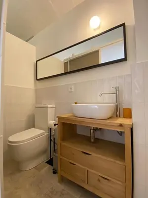 Un baño de Casa Olímpia