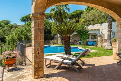 Piscina en o cerca de Villa Azucena en Platja d'Aro