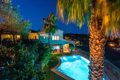 Piscina en o cerca de Villa Azucena en Platja d'Aro
