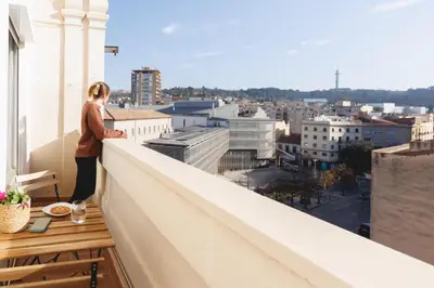 Un balcón o terraza de Bravissimo Jaume I Penthouse, with 3 bedrooms