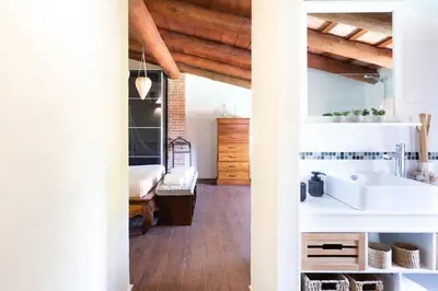 Una cocina o zona de cocina en Casa Bel Residencial