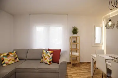 Zona de estar de Apartamento Pedret en Girona