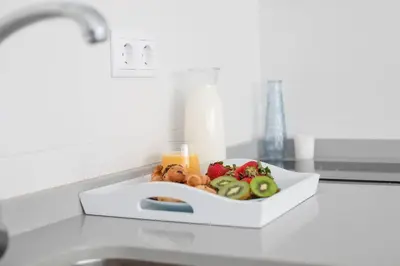 Comida en o cerca de este apartamento