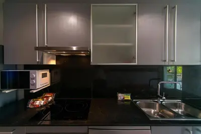Una cocina o zona de cocina en WELCS APARTAMENTO 189 PDA con piscina comunitaria