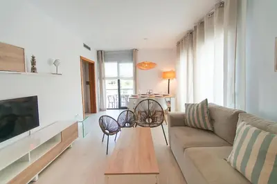 Zona de estar de WELCS APARTAMENTO 189 PDA con piscina comunitaria
