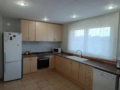 Una cocina o zona de cocina en Villa Galicia