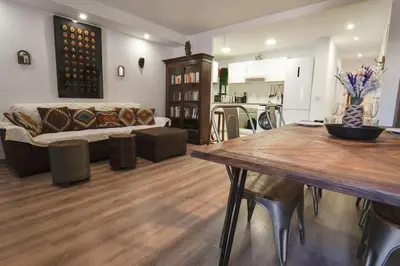 Zona de estar de SeaHomes Vacations - Centric Apt 100m Beach and PKG