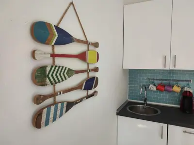 Una cocina o zona de cocina en Apartamento con encanto en Tamariu