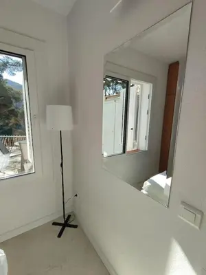 Cama o camas de una habitación en Apartamento con encanto en Tamariu