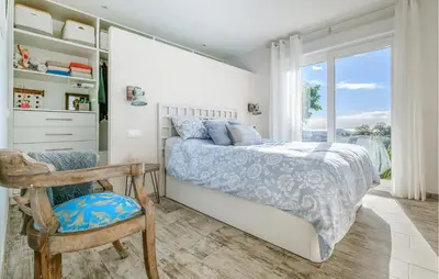 Cama o camas de una habitación en Stunning Home In Tordera With Wifi