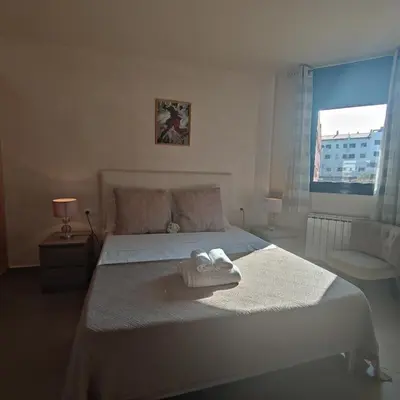 Cama o camas de una habitación en VILLAS COSETTE Apartamento CAMILLE