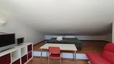 Una televisión o centro de entretenimiento en VILLAS COSETTE Villa Cami de les Penyes
