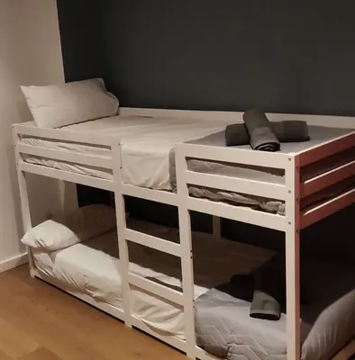 Cama o camas de una habitación en Casa Mont-mar
