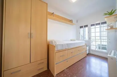Cama o camas de una habitación en Casa Bon Descans