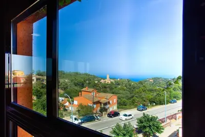 Vista general del mar o vista desde el apartamento