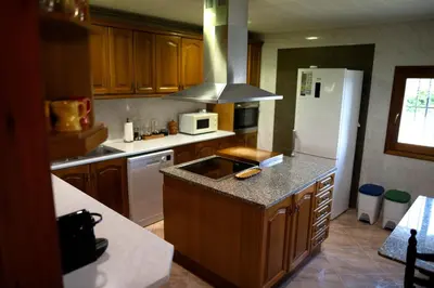Una cocina o zona de cocina en Mas Furriol