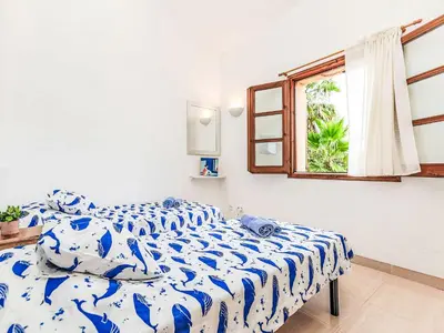 Cama o camas de una habitación en Holiday Home Villa Brava by Interhome