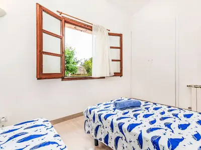 Cama o camas de una habitación en Holiday Home Villa Brava by Interhome