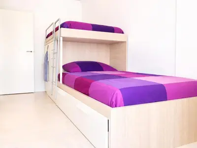 Cama o camas de una habitación en Luxury Duplex - 2 Terraces - Private Beach