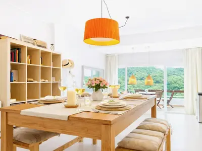 Zona de estar de Luxury Duplex - 2 Terraces - Private Beach