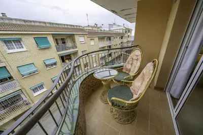 Un balcón o terraza de HomeHolidaysRentals Belisa - Costa Barcelona