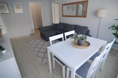 Zona de estar de HomeHolidaysRentals Blue - Costa Barcelona