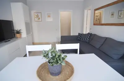 Zona de estar de HomeHolidaysRentals Blue - Costa Barcelona