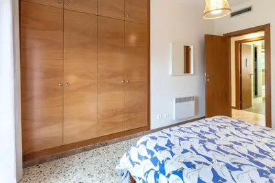 Cama o camas de una habitación en Ca La Iaia – Casa con piscina y jardín