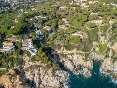 Paisaje cerca de esta villa